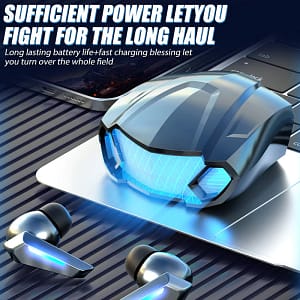 New TWS M5 Gaming Earphone Bluetooth 5.2 Stereo